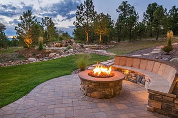 Tukwila outdoor fire pit installation in WA near 98188